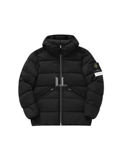 Seamless Tunnel Nylon Down Padding Black - STONE ISLAND - BALAAN 2