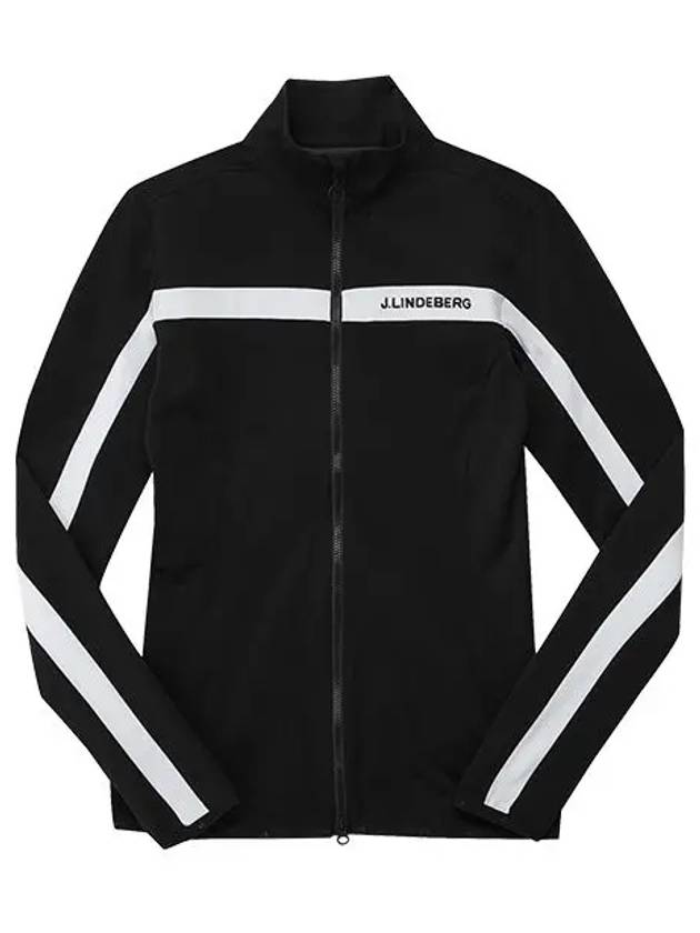 Janice Full Zip-up Jacket Black - J.LINDEBERG - BALAAN 3