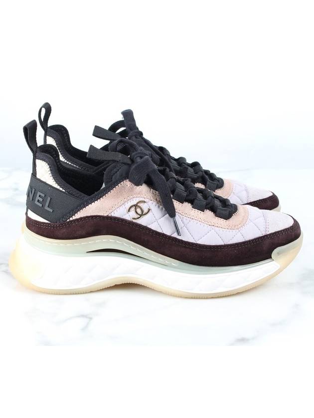 Mixed fiber CC logo sneakers 36 230 - CHANEL - BALAAN 7