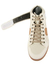 AM5PBL2VFO6B1 00 Cream Velcro High Tops - LANVIN - BALAAN 3