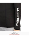 Asa Soft Compression High Neck Long Sleeve T-Shirt Black - J.LINDEBERG - BALAAN 9