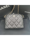 CC Logo Mini Pouch Cross Bag Black - CHANEL - BALAAN 3