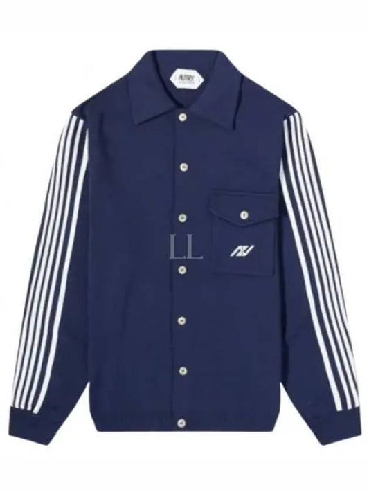 Men s Cardigan JASM 423B BLUE - AUTRY - BALAAN 1