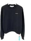 Caravaggio Arrow Sweatshirt Black - OFF WHITE - BALAAN 6