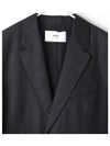 Striped Blazer Jacket Black - AMI - BALAAN 2