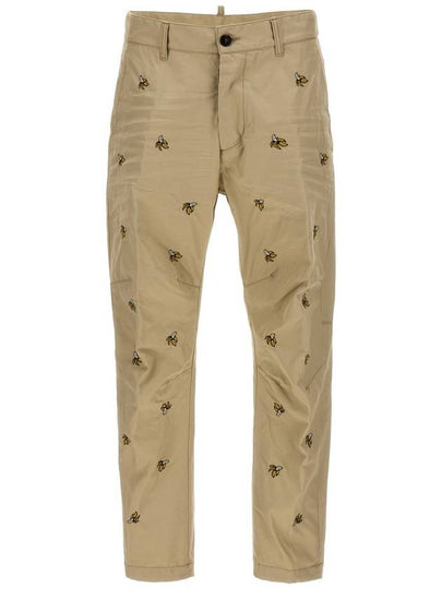 Straight Pants S71KB0607S41794806 Beige - DSQUARED2 - BALAAN 2