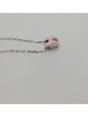 Mini Pop Ache Necklace Pendant Rose Dragee Pink Silver H147992 - HERMES - BALAAN 9