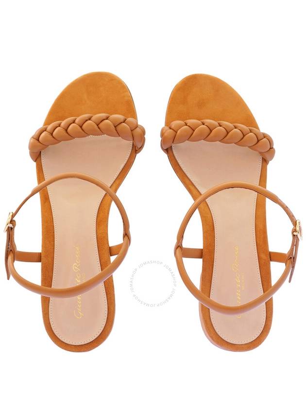 Gianvito Rossi Ladies Cruz 20 Sienna Nappa Sandals, Brand Size 36.5 ( US Size 6.5 ) - GIANVITO ROSSI - BALAAN 3