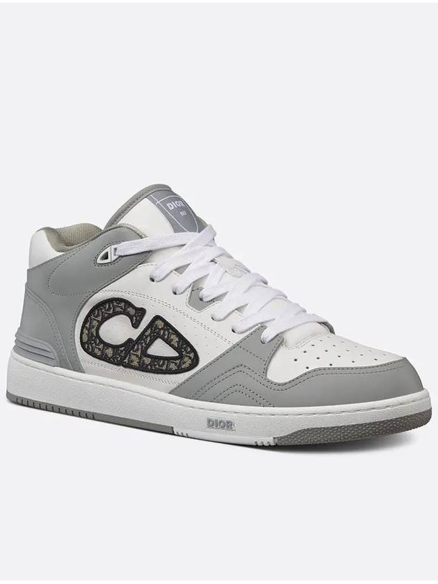 B57 High Top Sneakers Grey - DIOR - BALAAN 3