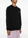 Logo Print Sweatshirt Black - MSGM - BALAAN 4