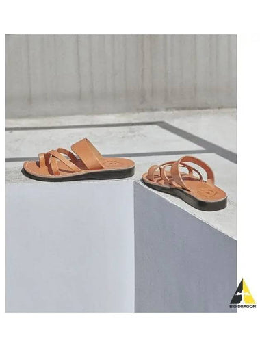 SANDALS NO 8 THE GOOD SHEPHERD TAN Unisex - JERUSALEM - BALAAN 1