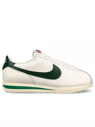 Women's Cortez Low Top Sneakers Green Malachite - NIKE - BALAAN 2