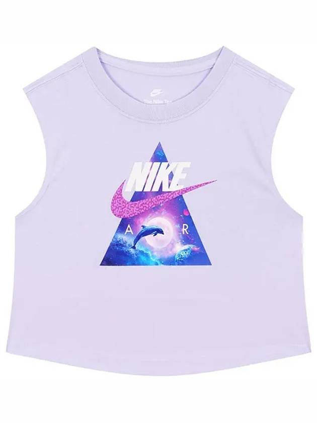 Genuine W Sportswear Muscle Crop Tank Top FD1215 536 - NIKE - BALAAN 3