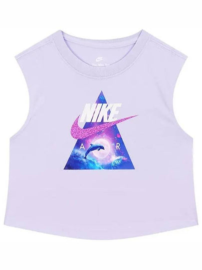 Sportswear Muscle Crop Sleeveless Purple - NIKE - BALAAN 2