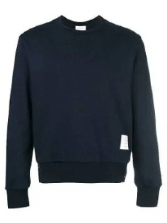 Center Back Stripe Crewneck Sweatshirt Navy - THOM BROWNE - BALAAN 2