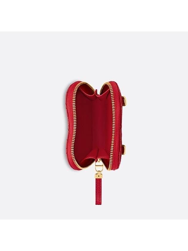 AMOUR CARO Chain Heart Pouch Red S5097UNID M334 - DIOR - BALAAN 3