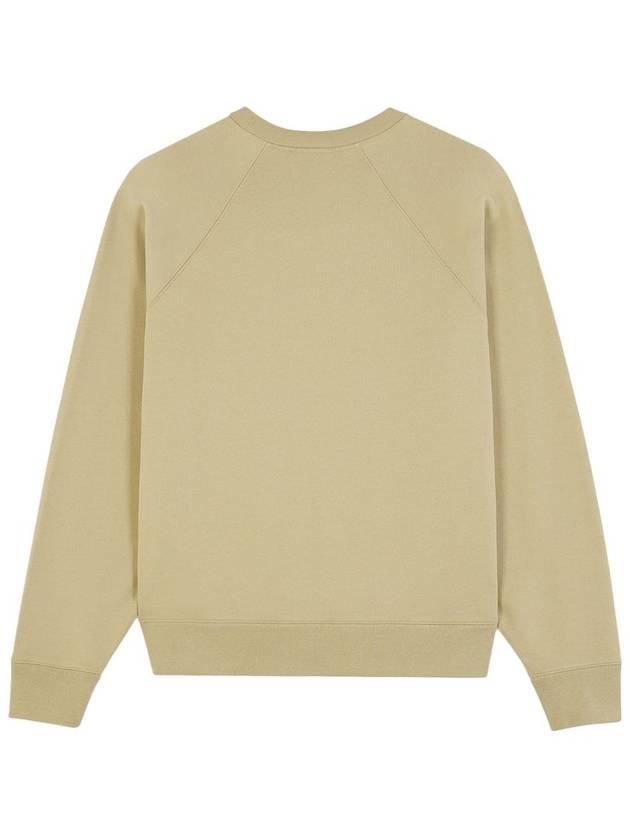 Bold Fox Head Patch Oversized Sweatshirt Green - MAISON KITSUNE - BALAAN 3