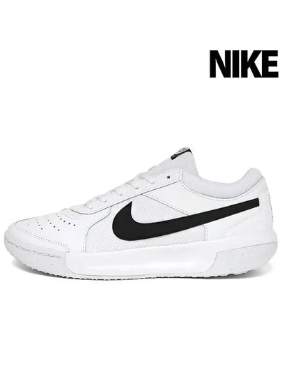 Court Air Zoom Lite 3 Tennis Low Top Sneakers White - NIKE - BALAAN 2