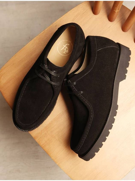 Pedro Suede Derby BK - FLAP'F - BALAAN 2