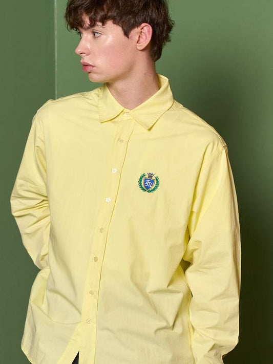 OVERFIT COTTON SHIRTS LEMON - ZIZEMUSEUM - BALAAN 2