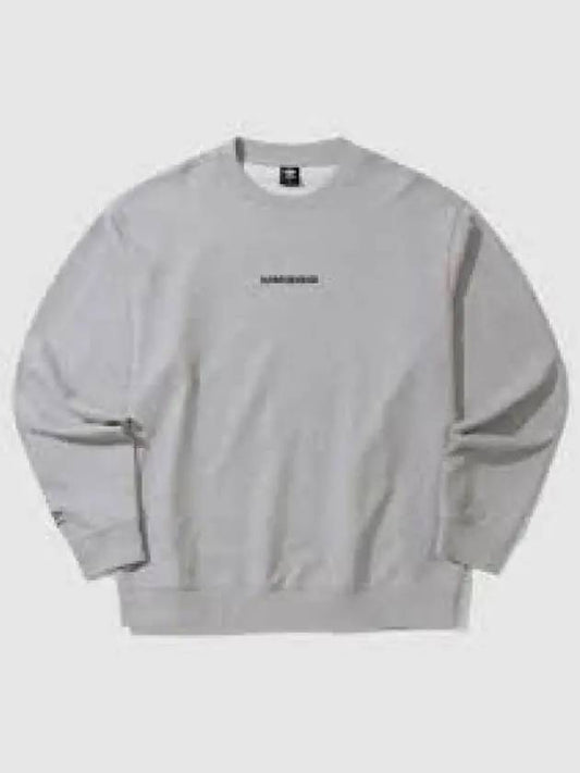 CP Company Light Fleece Logo Sweatshirt Gray Melange 13CMSS161A002246GM93 - CP COMPANY - BALAAN 1