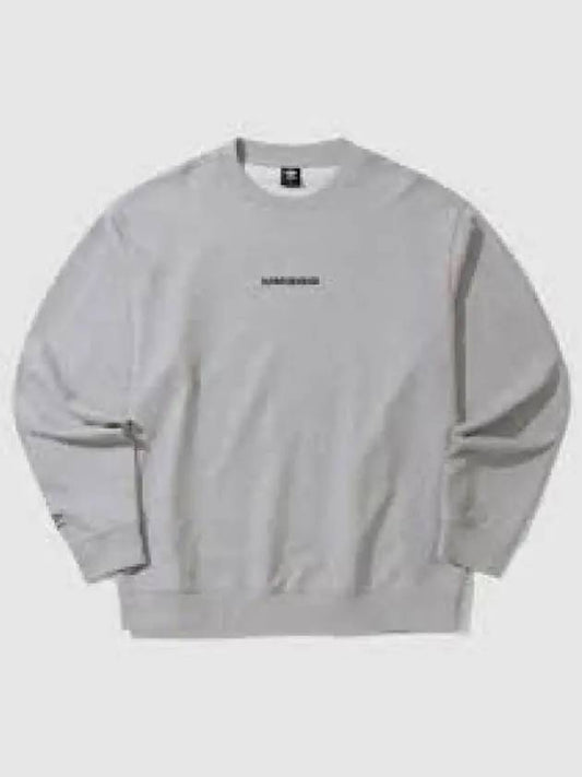 Light Fleece Logo Sweatshirt Grey Melange - CP COMPANY - BALAAN 1