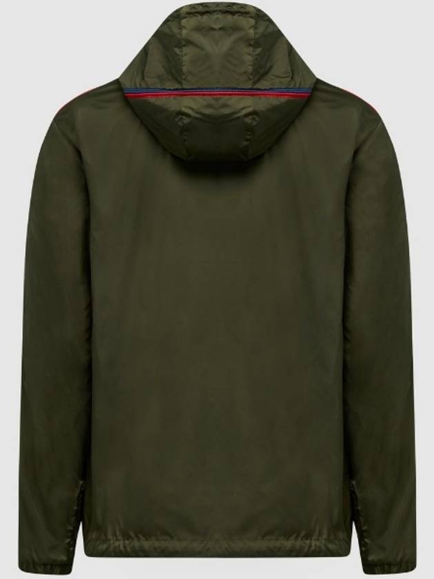 Men's Hattab Hooded Jacket Khaki - MONCLER - BALAAN 4