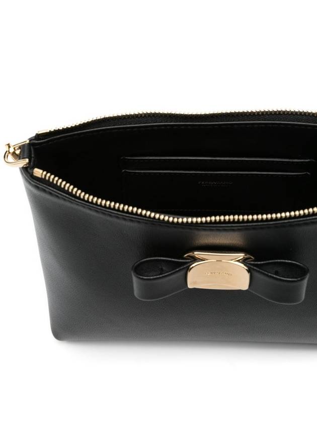 Mini Cross Bag Black - SALVATORE FERRAGAMO - BALAAN 5