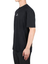 Men's Logo Short Sleeve T-Shirt Black - TEN C - BALAAN 4