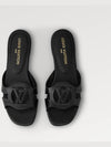 LV Isola Flat Mule Black - LOUIS VUITTON - BALAAN 5