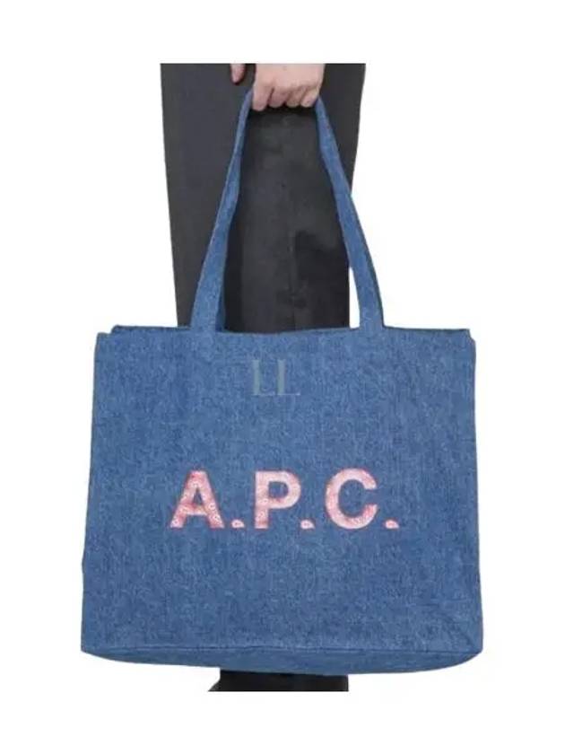 Diane Shopping Tote Bag Stonewash Indigo - A.P.C. - BALAAN 2