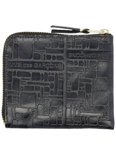 Comme Des Garçons Embossed Logotype Wallet - COMME DES GARCONS - BALAAN 2