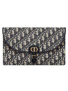 Bobby Oblique Jacquard Pouch Bag Blue - DIOR - BALAAN 1