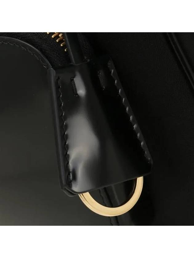 Re-Nylon Brushed Leather Mini Bag Black - PRADA - BALAAN 7