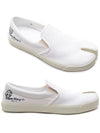 Men's Logo Stitch Tabi Slip-On White - MAISON MARGIELA - BALAAN 2