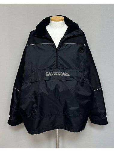 Logo Anorak Wand Breaker 115 - BALENCIAGA - BALAAN 1