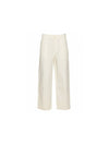 Casual Slacks Ivory - MAISON KITSUNE - BALAAN 1