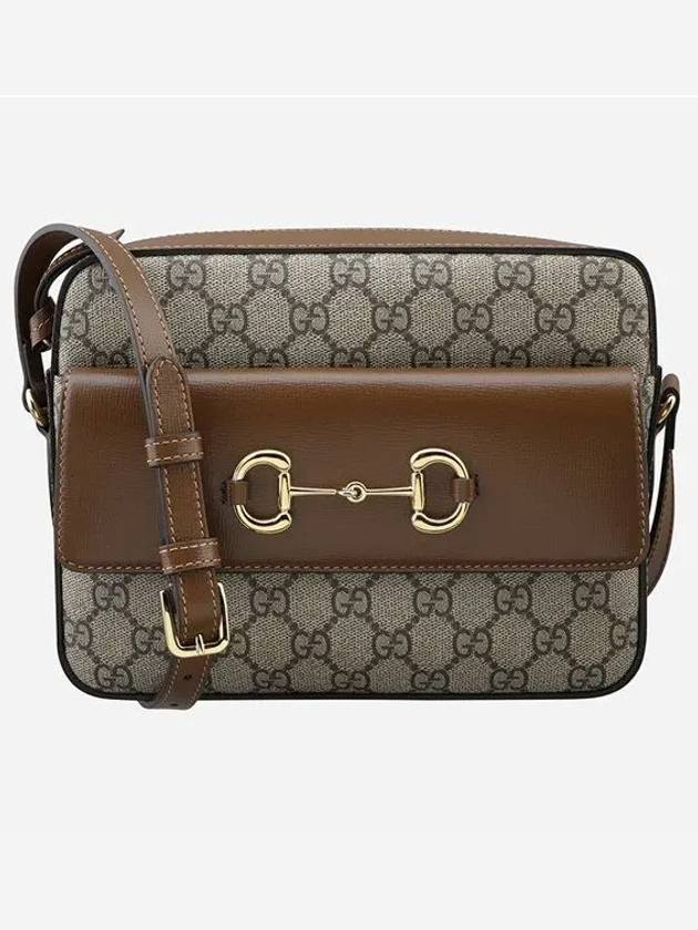 Horsebit 1955 Small Cross Bag Beige Brown - GUCCI - BALAAN 2