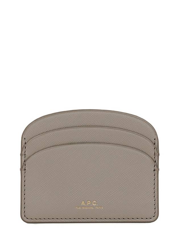 Demi Lune Card Wallet Grey - A.P.C. - BALAAN 2