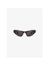 Eyewear Acetate Sunglasses Black - ALAIA - BALAAN 2