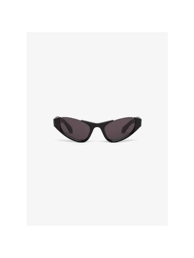 Cat eye logo temple sunglasses AA0076S 001 - ALAIA - BALAAN 1