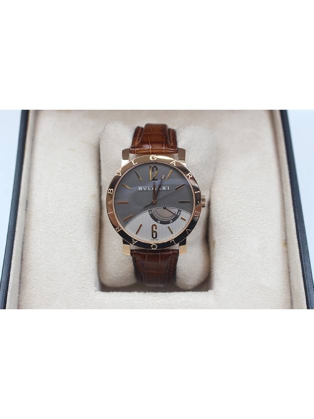 18k rose gold power reserve 72 men s watch 41mm BBP41BGL - BVLGARI - BALAAN 1