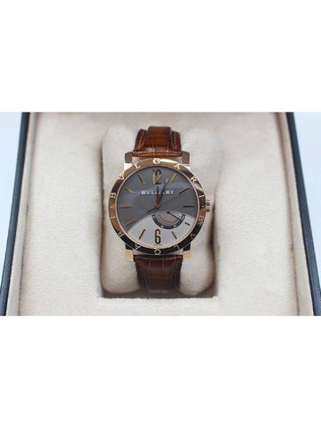 18k rose gold power reserve 72 men s watch 41mm BBP41BGL - BVLGARI - BALAAN 1