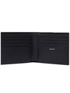 Logo Two-Tone Half Wallet Black Blue M1A 4832 LABTEX PR - PAUL SMITH - BALAAN 4