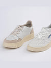 Medalist Goatskin Low Top Sneakers White - AUTRY - BALAAN 7