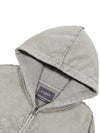 Runway Mugung Vintage Two-Way Zip-Up Hoodie Oatmeal - ULKIN - BALAAN 5