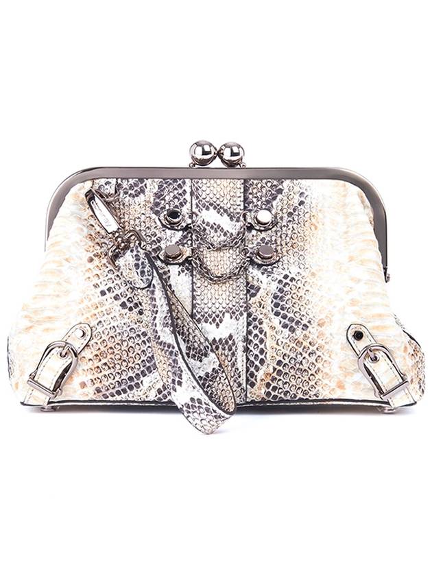 Suri Frame Clutch Mini Bag Irish Cream - DONIRAY - BALAAN 2