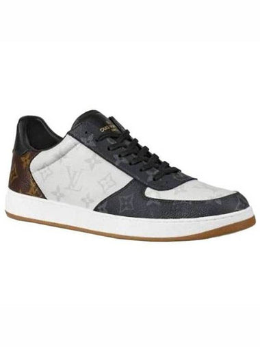 Rivoli Monogram Canvas Low Top Sneakers White Black - LOUIS VUITTON - BALAAN 1