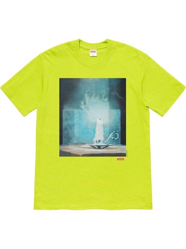 Candle Fuck TShirt Fuck Tee Bright Green Neon - SUPREME - BALAAN 1