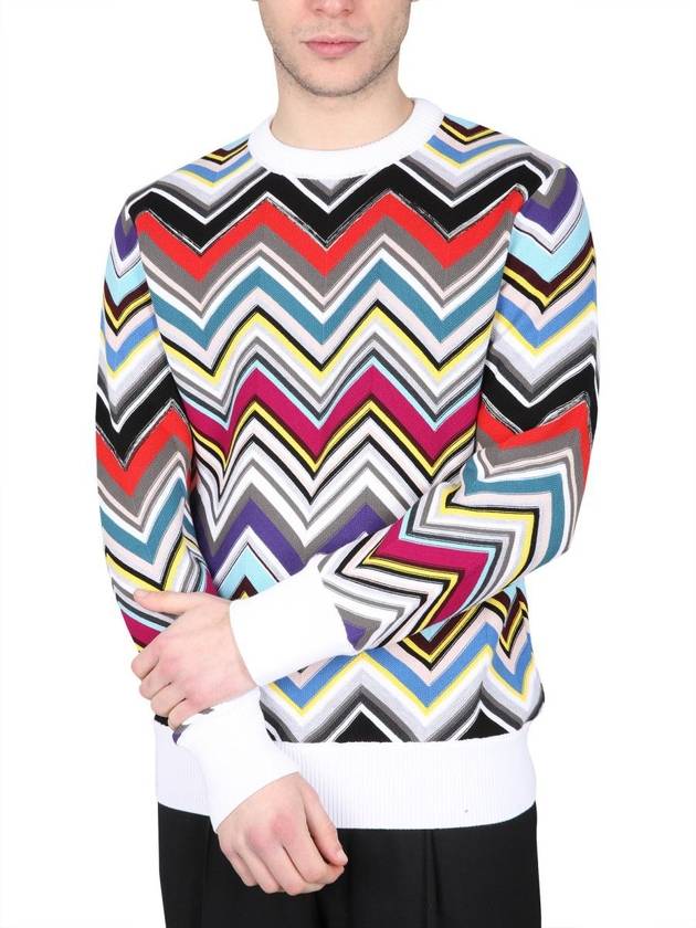 Missoni Wool Crew Neck Sweater - MISSONI - BALAAN 4